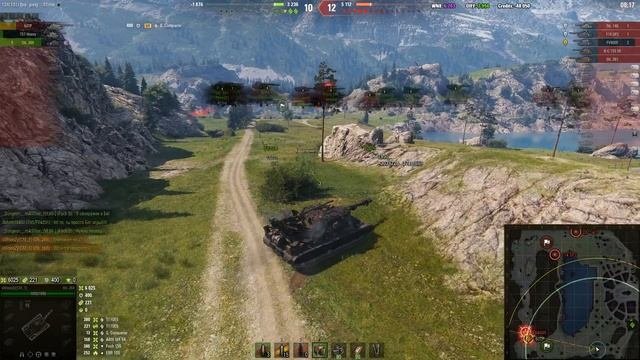 Объект 268 навалял по крупному на карте Ласвилль,  это World Of Tanks