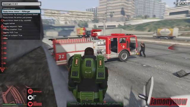 Grand Theft Auto V Iron man Mod IronmanV Script