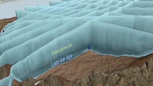 Massive Crater Discovered Under Greenland Ice