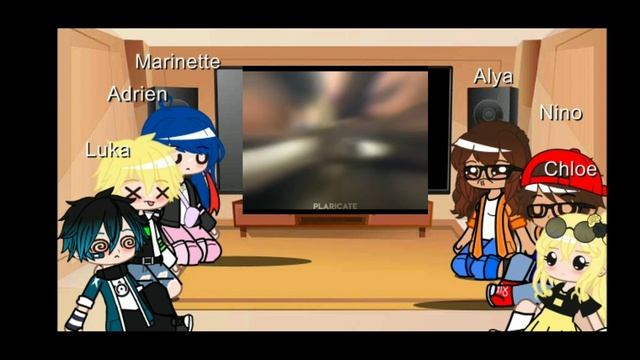Miraculous reacts to marinette as Ariana grande || mlb / miraculous ladybug || sunshine x Lolly ♥