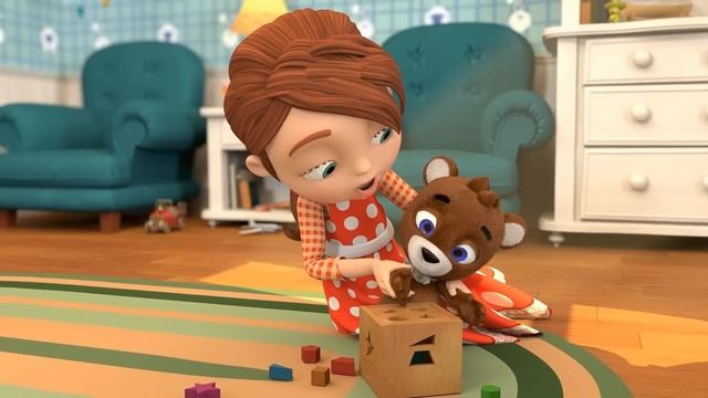 Eu brinco muito no parquinho!  Música Infantil | HeyKids em Português