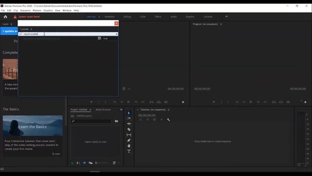 System copatibility Report Problem / Adobe Premiere pro cc2020 /Fixed