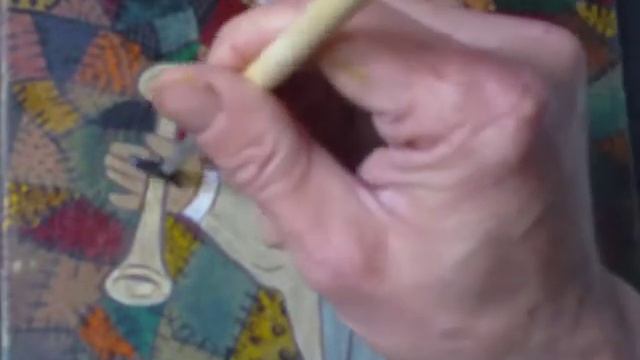 Эскиз КУКЛЫ.  "Хорошо забытое Старое...".    Фрагменты.