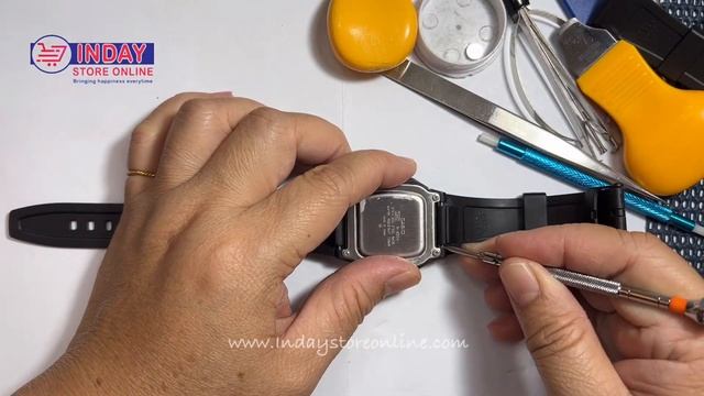 Casio W-800H How to REPLACE STRAP