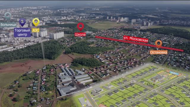 Где находится коттеджный поселок Камелот?