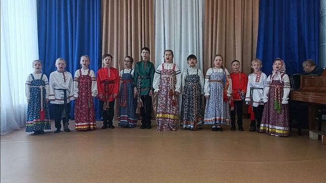 Ансамбль "Ленок", Календарная песня "А як муха Цокотуха"