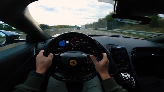 Ferrari Roma [3.9 л 620 л.с.] POV Test Drive