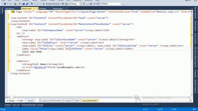 28-Entity Framework Code First-Tedarikçi firma bilgileri