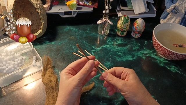 Моя Мастерская ,веточки вербы