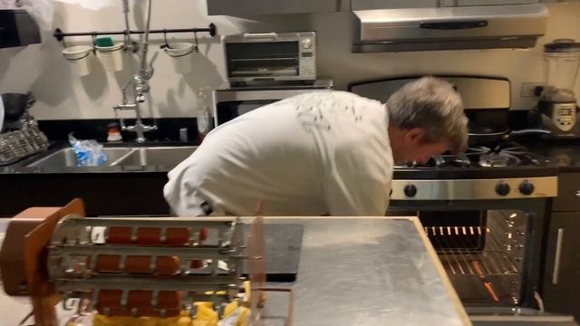 ROTO-Q 360 Ballpark Franks Smoked Sausage & Fries Home Rotisserie Taste like Heaven!!! Episode 4