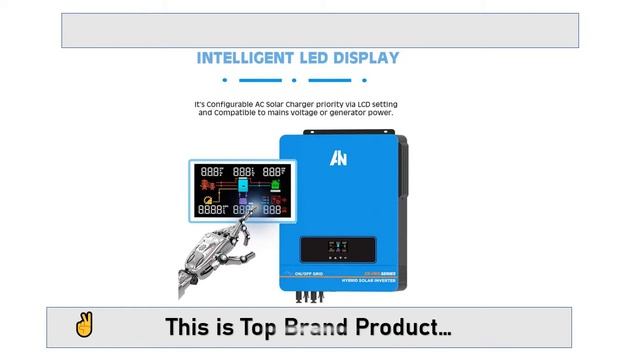 Anern 10200W 8200W Hybrid Solar Inverter
