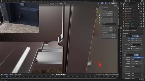 95 - Добавление новой панели в конце пола багажника