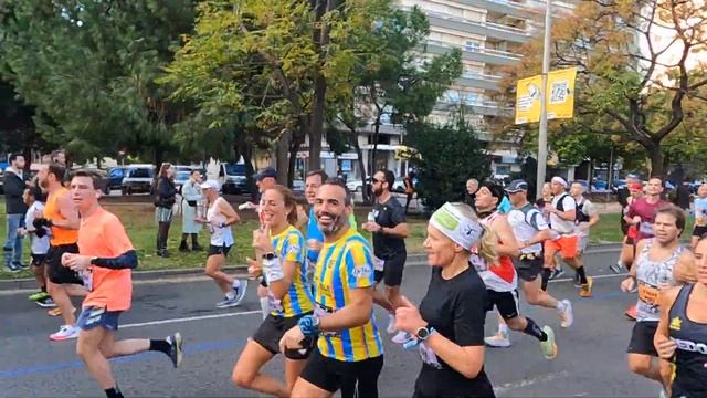 Valencia Marathon 2022 - the finish line