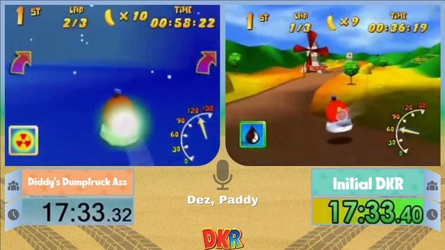 DKR Triathlon: Match 23 (Hover) - Diddy's Dumptruck Ass vs Initial DKR