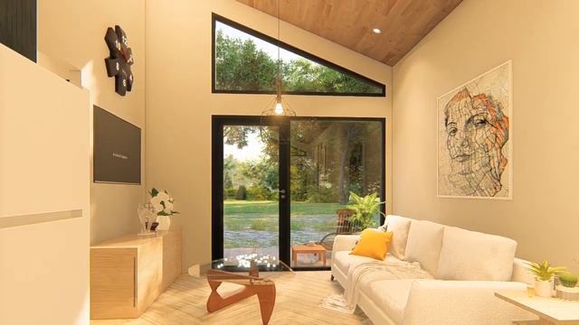 Off-the-Grid Sustainable Home Concept