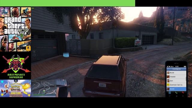 Chop Protects Samurai from Balla's Gang- GTA 5 (Online)|ARM SAMURAI- TEAM-TITANSI