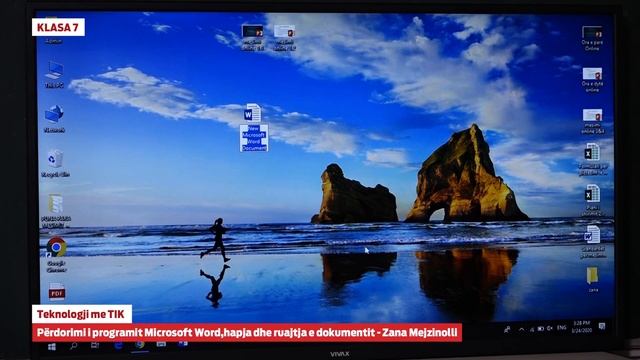 7511 - Teknologji me TIK - Përdorimi i programit microsoft "word"