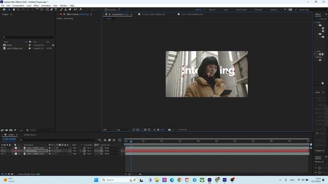 “After Effects Tutorial” Создание Закадровых Объектов (Out Of Frame Video Effect)