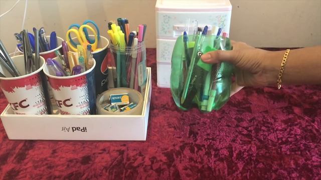 STATIONERY ORGANIZATION//HOW TO ORGANISE STATIONERY//DIY STATIONERY ORGANIZING IDEAS
