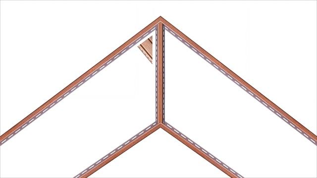 Підшивка даху (софіт) RAINWAY золотий дуб