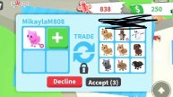 What will people trade for a pink cat/ in adopt me