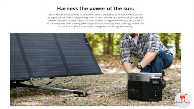 ECOFLOW Max 2016Wh 3400W Max Portable Power Station