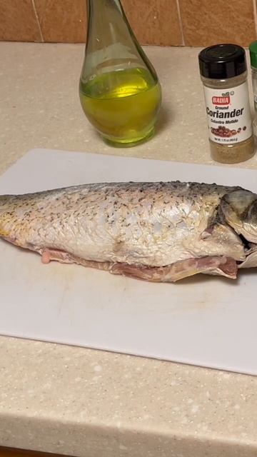 Карп в духовке с грибами @вкусно и кошерно