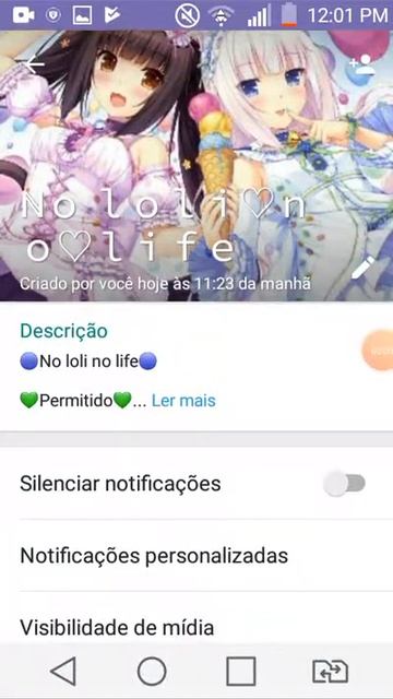 Grupo de whatsaap {No loli no life}