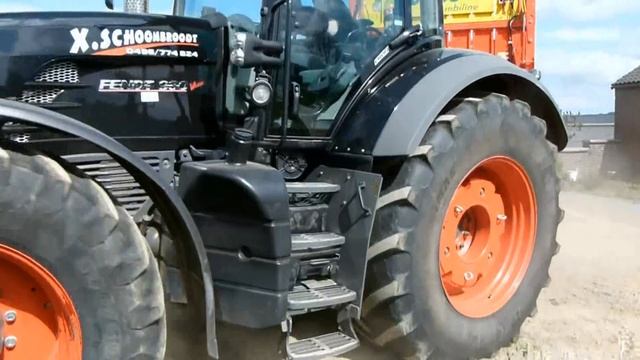 Fendt Vario 930 Black Beauty and Pöttinger Jumbo 7210 - Schoonbroodt à l'autocharge 2012