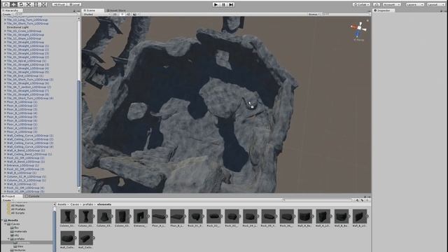 Modular Caves Speed Level Design