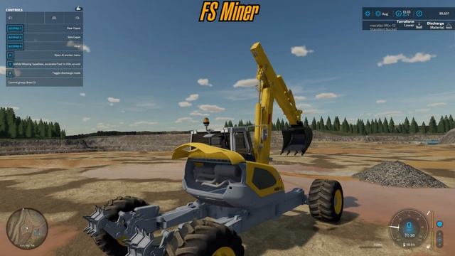 FS22 Goat Excavator 🚧Menzi Muck M545 🚧 Farming Simulator 22 Mods
