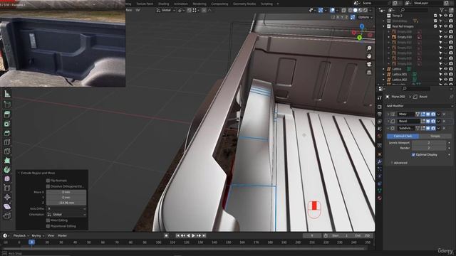 96 - Блокинг арки заднего колеса