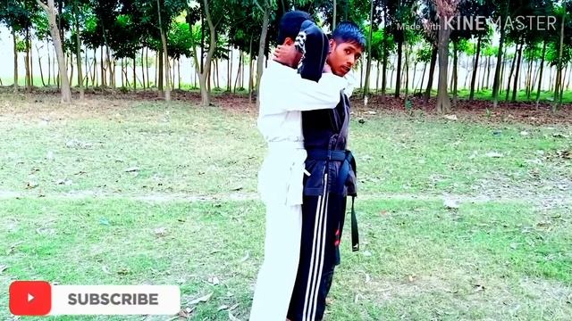 Self defence beginners online training kick karate