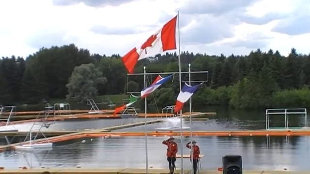 Canoepolo Edmonton Podium men