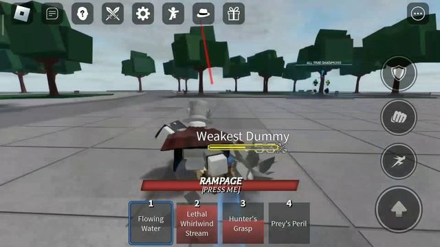 HERO HUNTER TRUE COMBO FOR BEGINNERS (mobile)#TSB#HEROHUNTER#ROBLOX#MOBILE