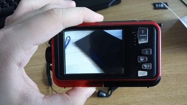 Double Screens Waterproof Digital Camera gearbest