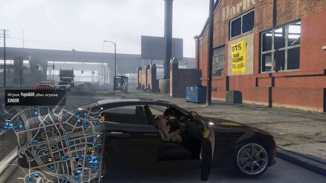 GTA OnLine 7/05/2016 Весёлая перестрелка или как я доминировал и унижал:) #2