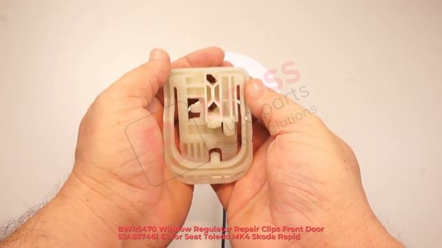 BWR5470 Window Regulator Repair Clips Front Door 5JA837461 62 for Seat Toledo MK4 Skoda Rapid