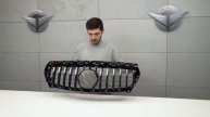 FRONT GRILLE MERCEDES CLA W117 2013-2016 / GRILL PRZEDNI GT PANAMERICANA MERCEDES CLA W117 2013-16