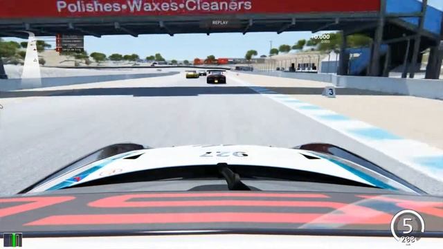 Assetto Corsa - SRS Porsche GT3 Cup - Laguna Seca - Epic win [HD]