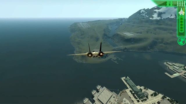 GTA IV F-14D Tomcat with working wings and changeable skins Airplane MOD (HD)