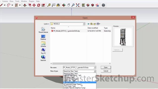 SketchUp External References