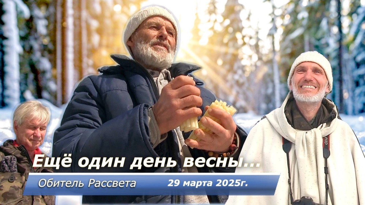 ✨Ещё один день весны.✨#Обитель_Рассвета. #Благодарение_леса, окончание лесосеки 29.03.2025.