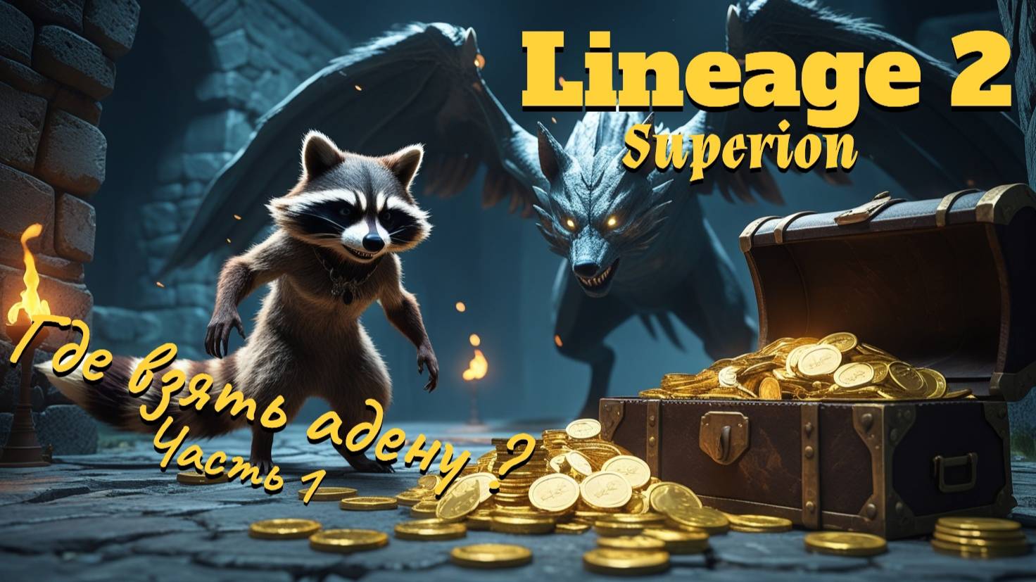 Lineage 2. Main. Гайд по фарму адены. Часть 1. Superion