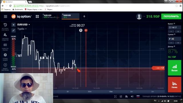 БИНАРНЫЕ ОПЦИОНЫ  IQoption   Торгуем как Усатый Трейдер