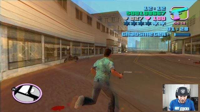 Grand Theft Auto - Vice City Gameplay | Part 15 - 6 STARS WITH A TANK!! COME GET SOME
