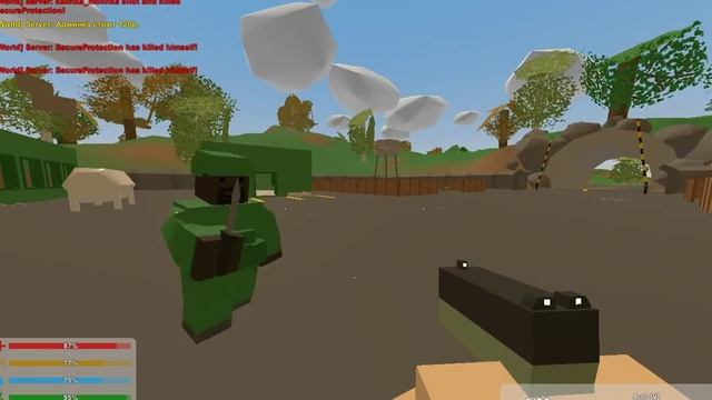 Marcus And Cutie играют в Unturned. #1