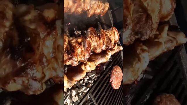 Шаурма и шашлык