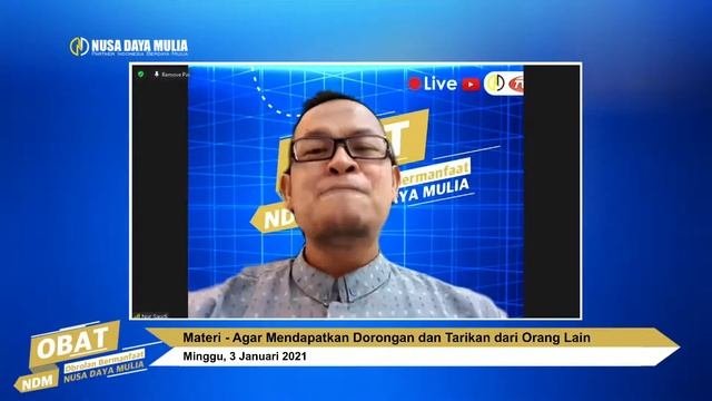 Agar Mendapatkan Dorongan Dan Tarikan Dari Orang Lain | Obat NDM #11