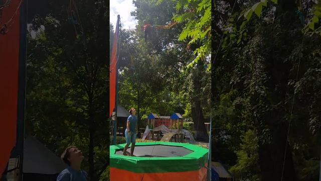 🍎 Тем темыч на батуте в зоопарке г. Одесса